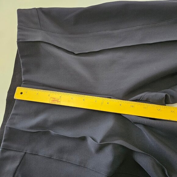 Lafayette 148 Gramercy Pant Acclaimed Stretch Blue Ink / Navy 12 - Picture 12 of 13